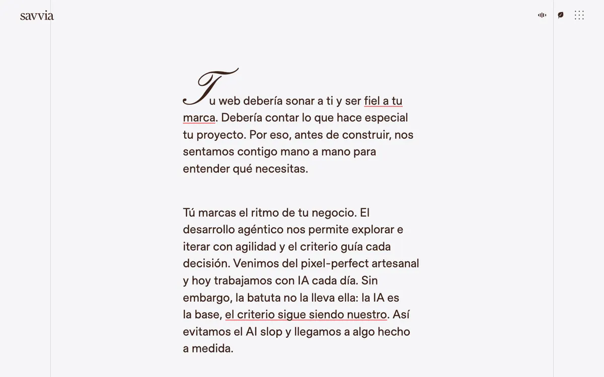 Captura de El texto